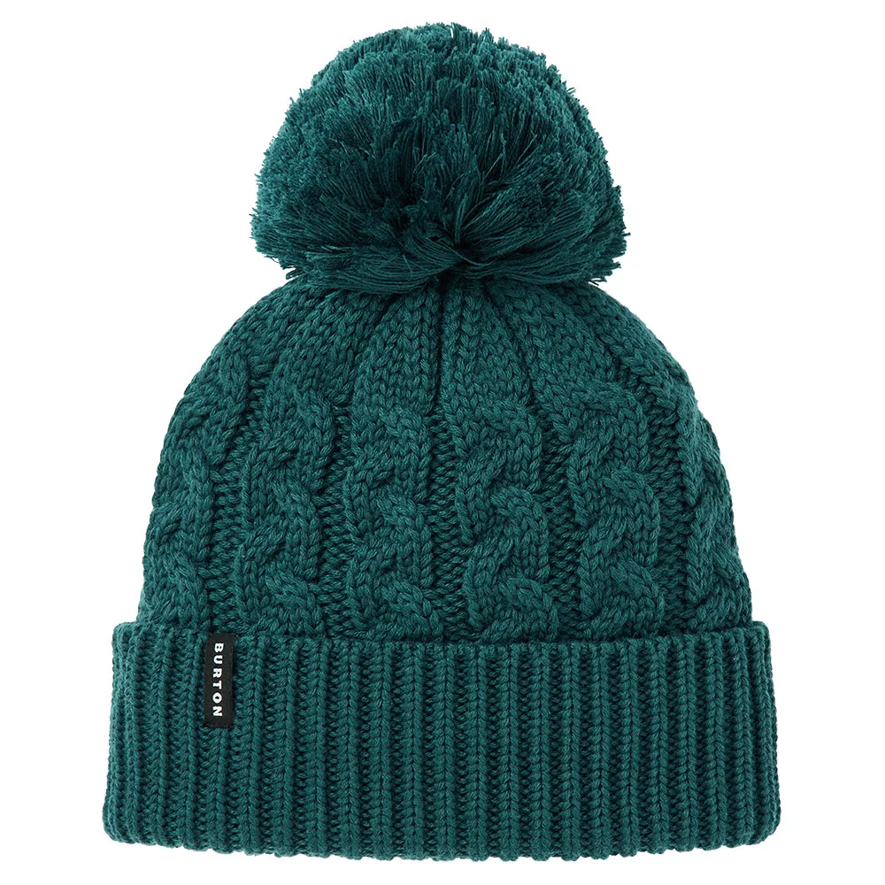 Burton Zippy Fleece Lined Mütze, Deep emerald Burton Zippy Fleece Lined Mütze, Deep emerald