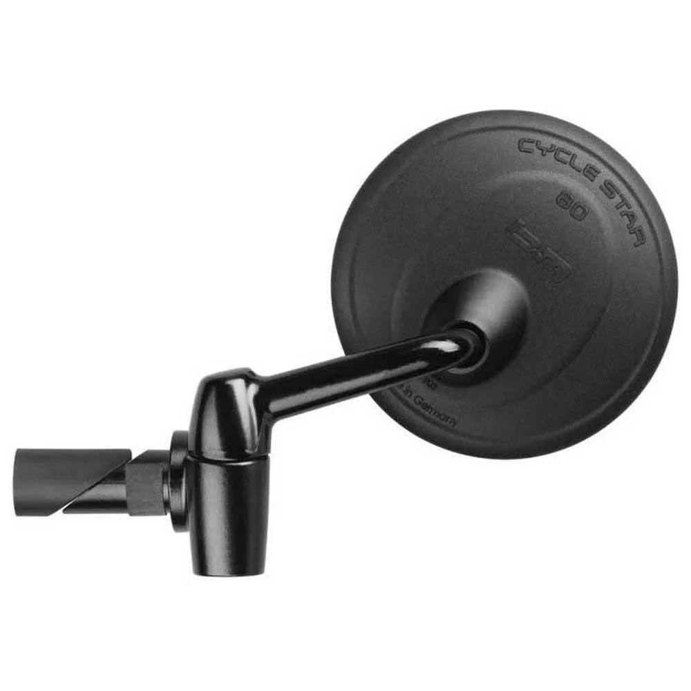 Busch + Müller Cycle Star Round Interior Fixation 14.5-18.5 Mm 80 Mm Rückspiegel, Black, One Size Busch + Müller Cycle Star Round Interior Fixation 14.5-18.5 Mm 80 Mm Rückspiegel, Black, One Size