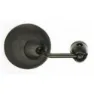 Busch + Müller Cycle Star Round Short Universal Fixation 80 Mm Rückspiegel Überarbeitet, Black, One Size