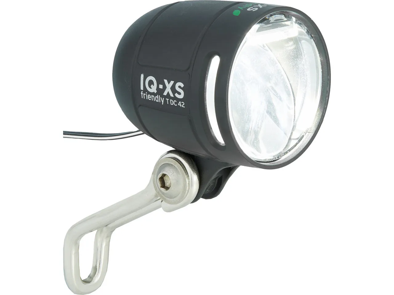 Busch + Müller IQ-XS E friendly LED Frontlicht für E-Bike mit StVZO-Zulassung, Schwarz, 80 Lux Busch + Müller IQ-XS E friendly LED Frontlicht für E-Bike mit StVZO-Zulassung, Schwarz, 80 Lux