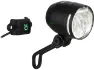 Busch + Müller IQ-XS E High Beam LED Frontlicht für E-Bikes mit StVZO-Zulassung, Schwarz, 150 Lux