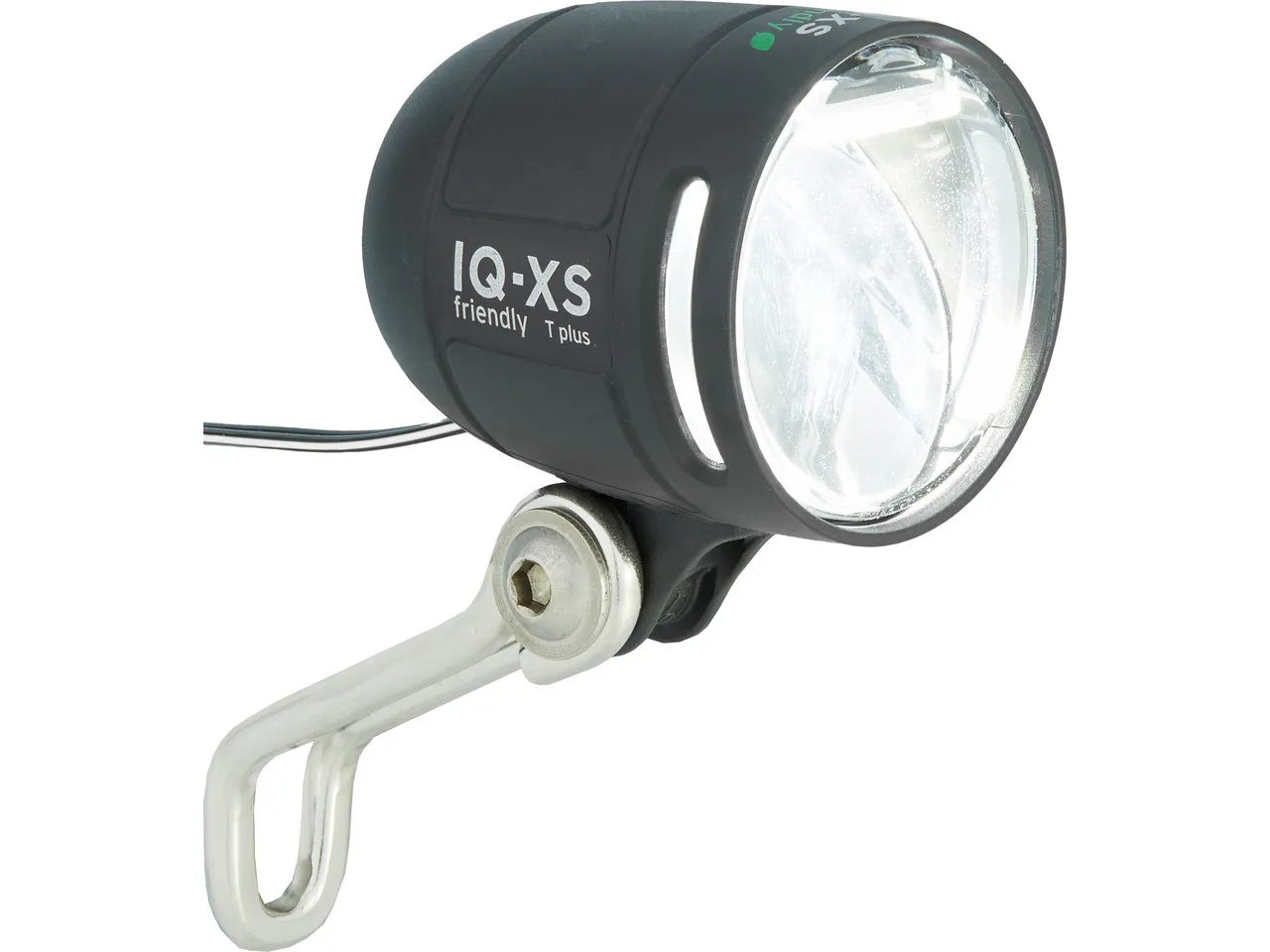 Busch + Müller IQ-XS friendly LED Frontlicht mit StVZO-Zulassung, Schwarz, 80 Lux Busch + Müller IQ-XS friendly LED Frontlicht mit StVZO-Zulassung, Schwarz, 80 Lux