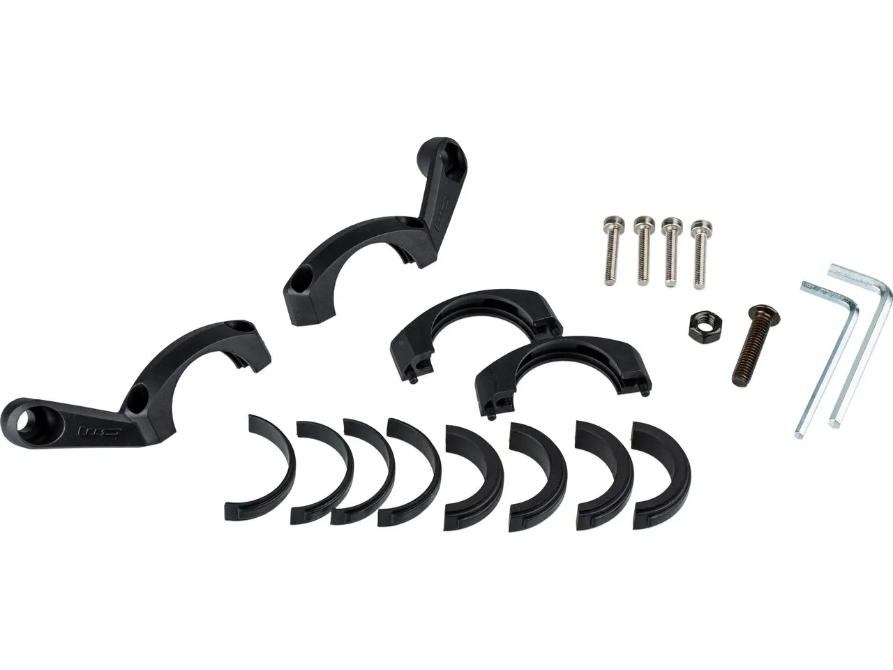 Busch + Müller Lenkerhalter für Dynamoscheinwerfer zweiarmig, Schwarz, one_size Busch + Müller Lenkerhalter für Dynamoscheinwerfer zweiarmig, Schwarz, one_size