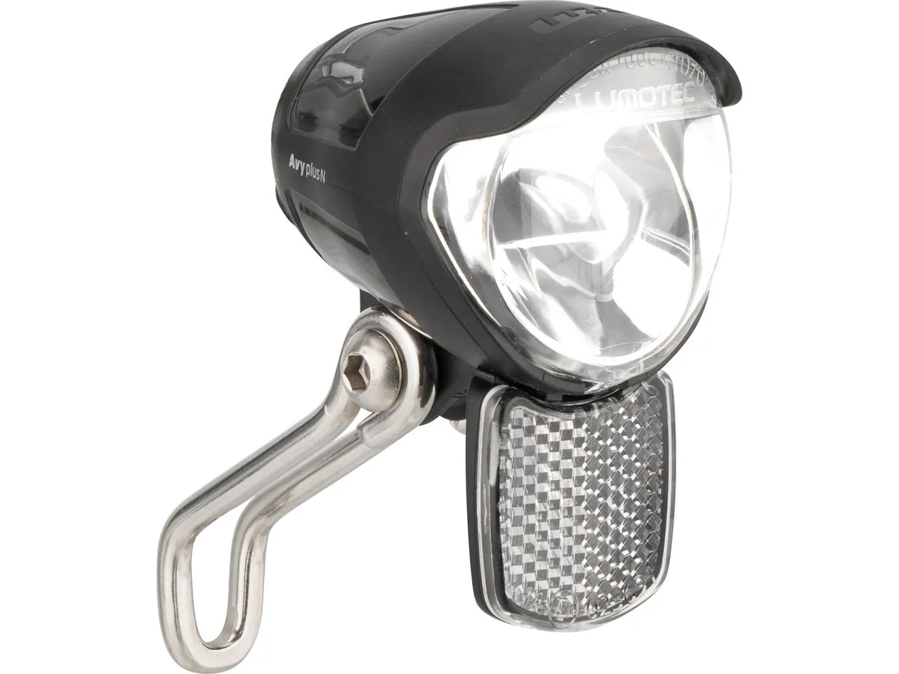 Busch + Müller Lumotec IQ Avy N Plus LED Frontlicht mit StVZO-Zulassung, Schwarz, one_size Busch + Müller Lumotec IQ Avy N Plus LED Frontlicht mit StVZO-Zulassung, Schwarz, one_size