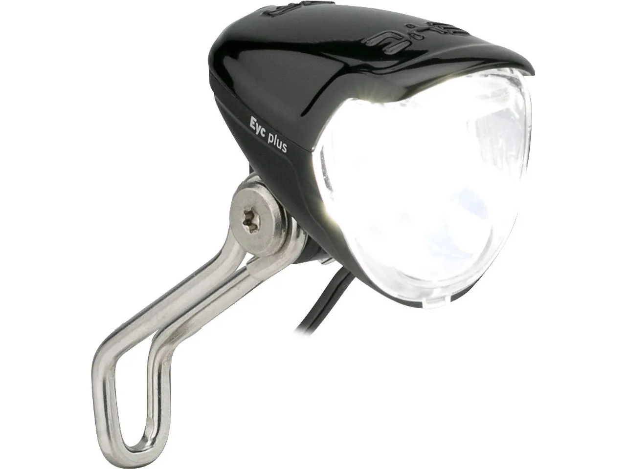 Busch + Müller Lumotec IQ2 Eyc Plus LED Frontlicht mit StVZO-Zulassung, Schwarz, one_size Busch + Müller Lumotec IQ2 Eyc Plus LED Frontlicht mit StVZO-Zulassung, Schwarz, one_size