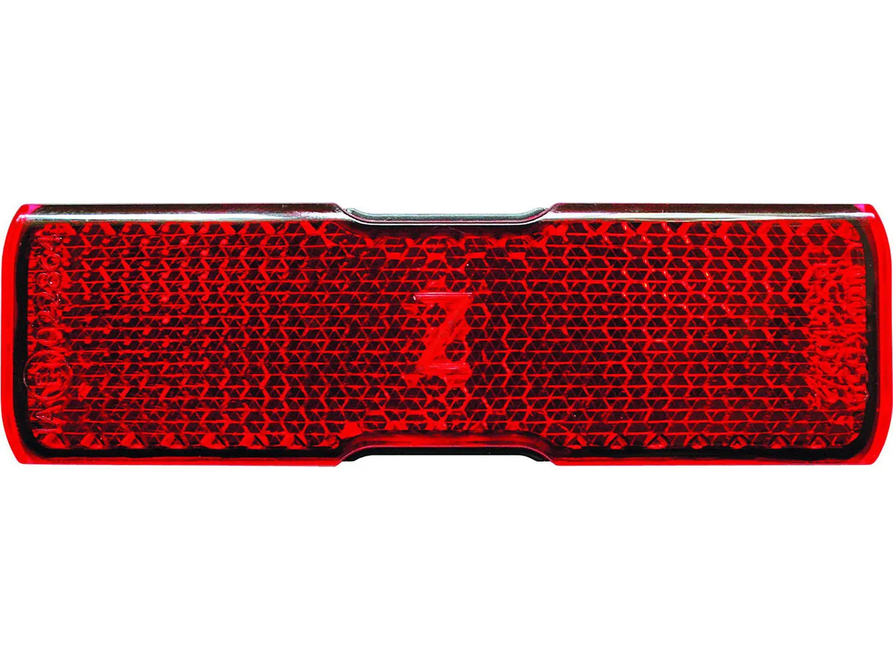 Busch + Müller Reflektor 313/3ZPB für Gepäckträger, Rot, 50mm Busch + Müller Reflektor 313/3ZPB für Gepäckträger, Rot, 50mm