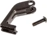 Busch + Müller Scheinwerferhalter für Lumotec oval/Lumotec IQ Fly/Lumotec IQ Lyt, Schwarz, one_size