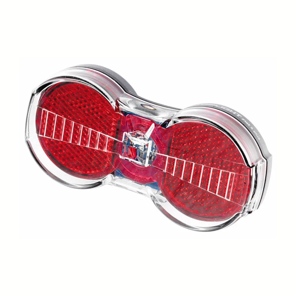 Busch + Müller Toplight Flat S Plus Rücklicht, Red / clear, One Size Busch + Müller Toplight Flat S Plus Rücklicht, Red / clear, One Size