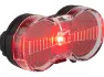 Busch + Müller Toplight Flat S Senso LED Rücklicht mit StVZO-Zulassung, Rot, one_size