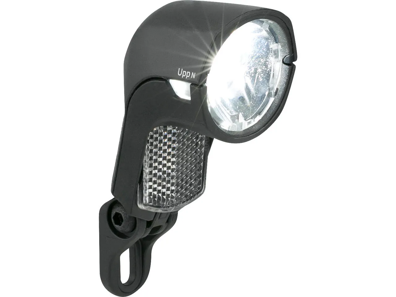 Busch + Müller UPP N LED Frontlicht mit StVZO-Zulassung, Schwarz, one_size Busch + Müller UPP N LED Frontlicht mit StVZO-Zulassung, Schwarz, one_size