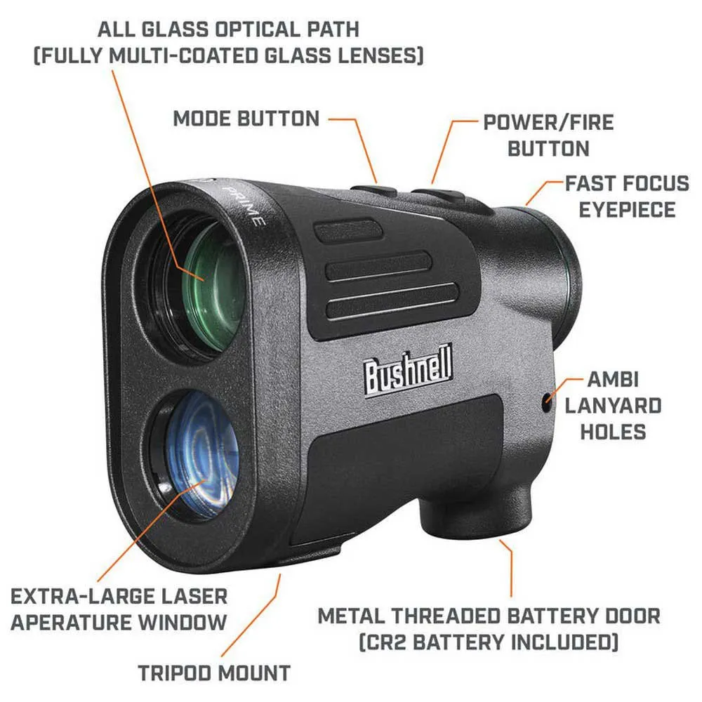 Bushnell Prime 1800 6x24 Mm Entfernungsmesser, Black, One Size Bushnell Prime 1800 6x24 Mm Entfernungsmesser, Black, One Size