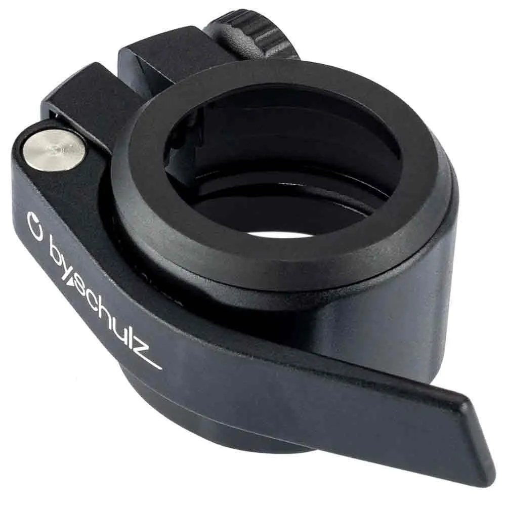 by.schulz Fixed Pin Qr Sattelklemme, Black, One Size by.schulz Fixed Pin Qr Sattelklemme, Black, One Size