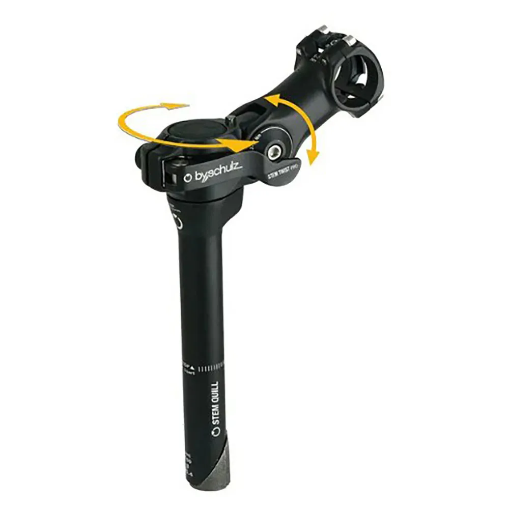 by.schulz Quilltwist Prosds 31.8 Mm Fahrradvorbau, Black, 88mm, -20-60º by.schulz Quilltwist Prosds 31.8 Mm Fahrradvorbau, Black, 88mm, -20-60º