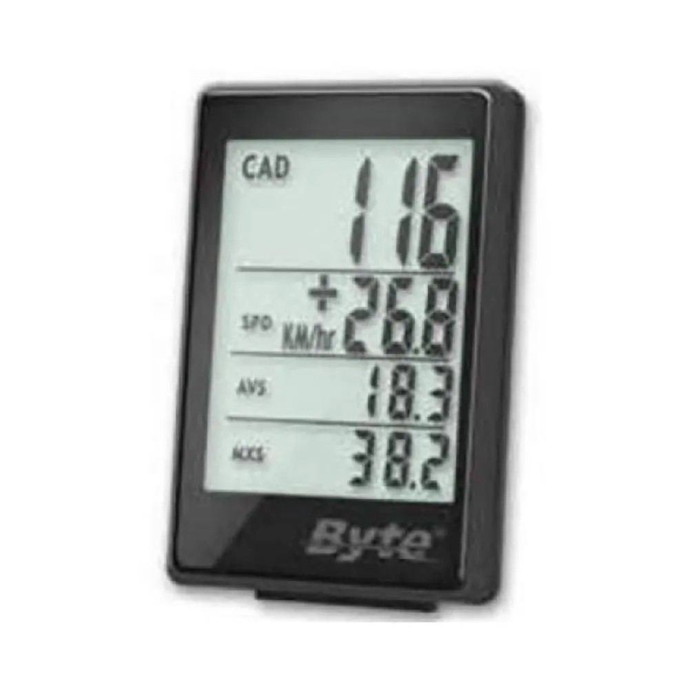 Byte Metro Plus Cadence 20f Wireless Fahrradcomputer, Black, One Size Byte Metro Plus Cadence 20f Wireless Fahrradcomputer, Black, One Size