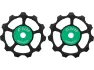 C-Bear Schalträdchen Aluminium Shimano/SRAM 10-/11-fach, Schwarz, one_size