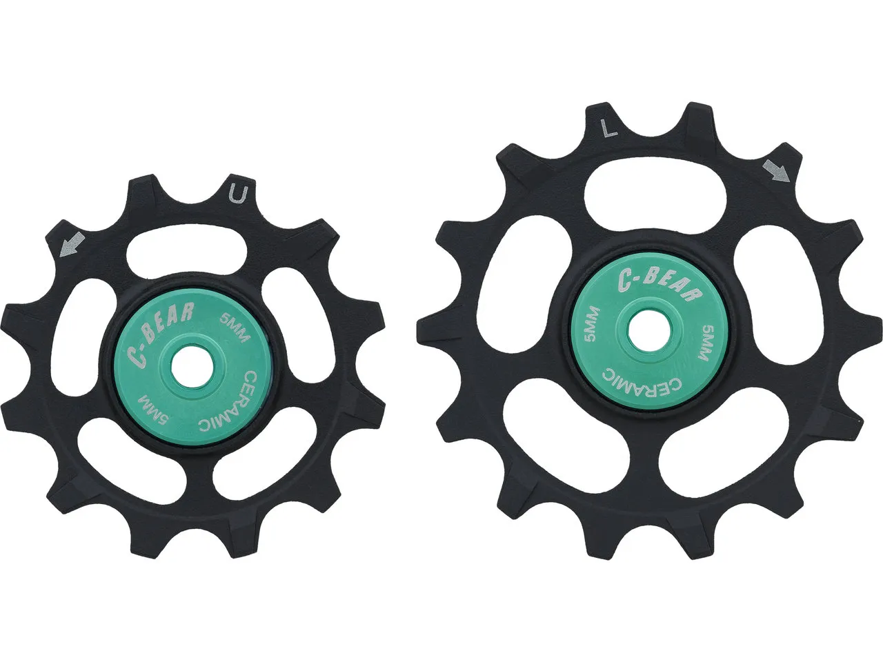 C-Bear Schalträdchen SRAM Eagle 12-fach, Schwarz, one_size C-Bear Schalträdchen SRAM Eagle 12-fach, Schwarz, one_size