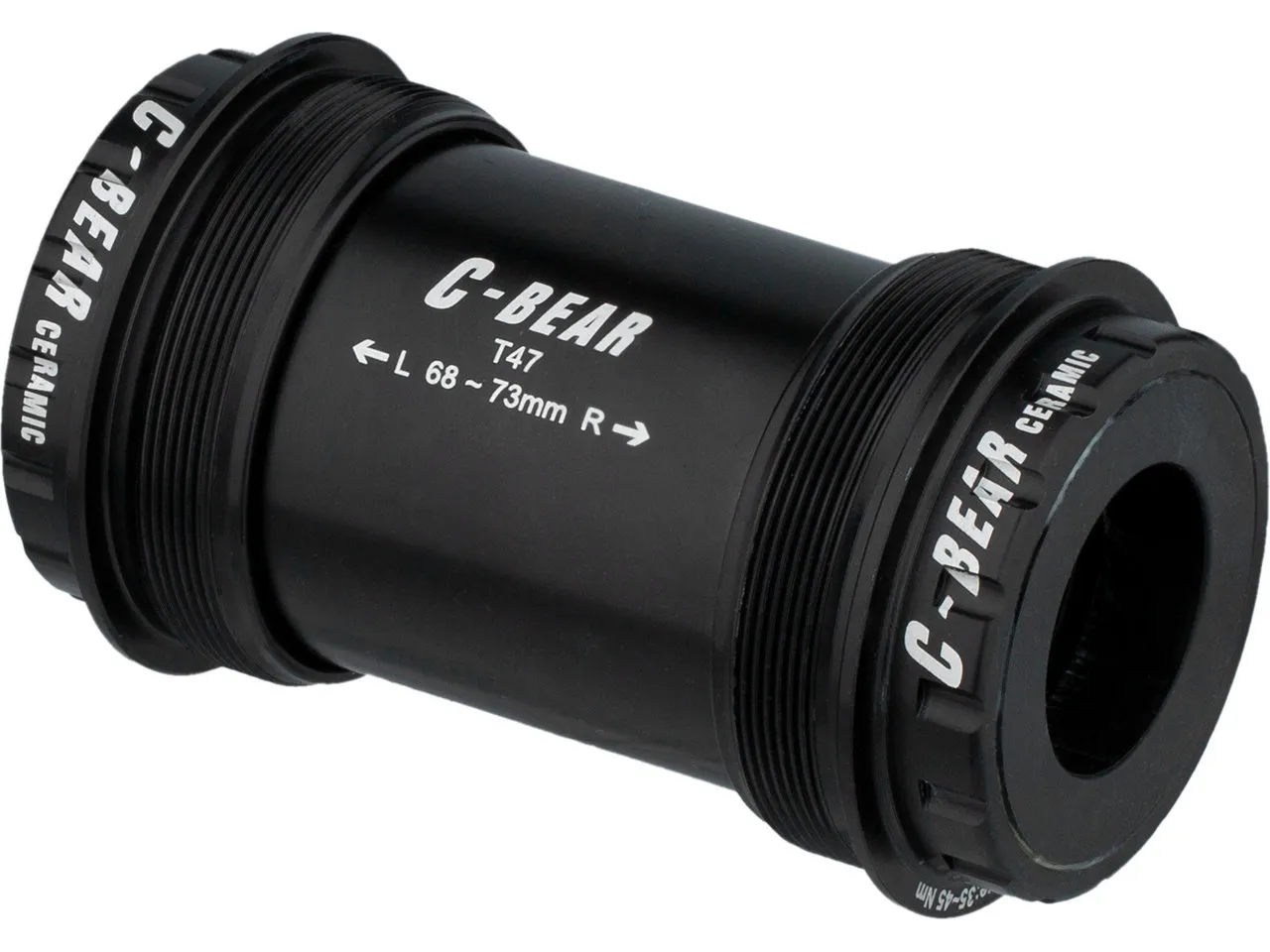 C-Bear Shimano Cyclocross Innenlager, Schwarz, T47 C-Bear Shimano Cyclocross Innenlager, Schwarz, T47