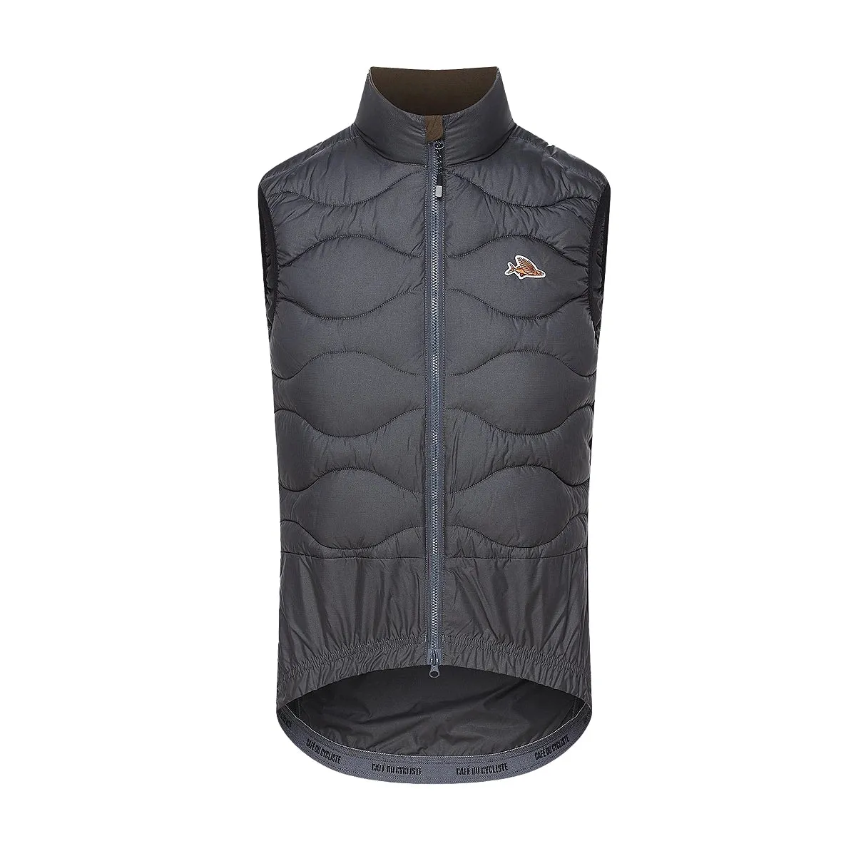 Café Du Cycliste Alexia Unisex Cycling Thermal Weste, Anthracite Café Du Cycliste Alexia Unisex Cycling Thermal Weste, Anthracite