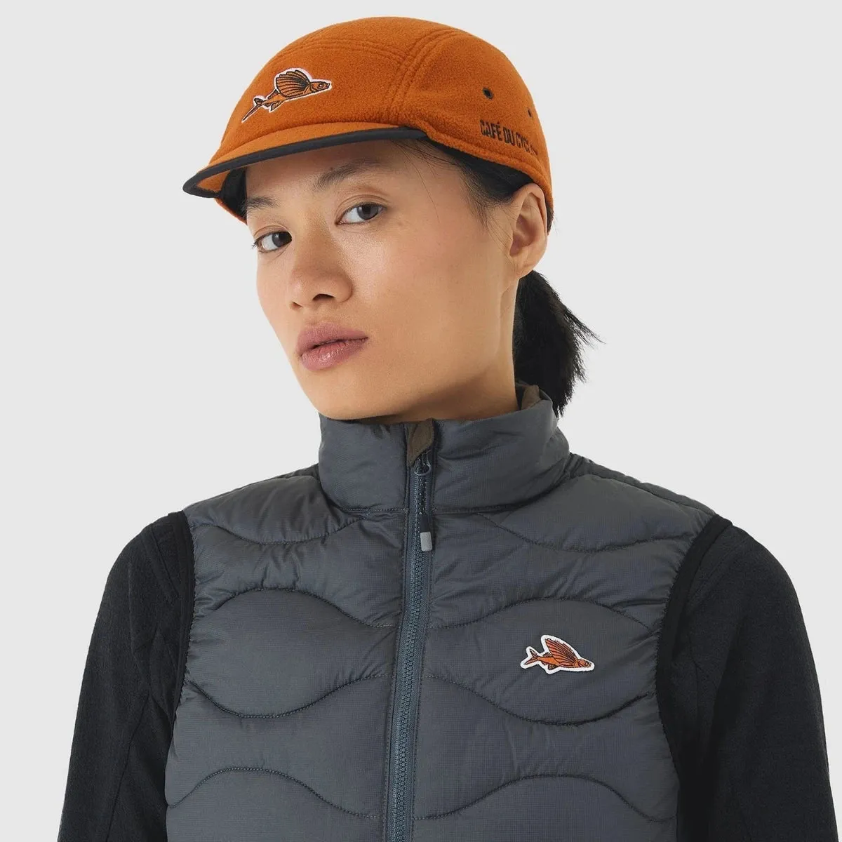 Café Du Cycliste Alexia Unisex Cycling Thermal Weste, Anthracite Café Du Cycliste Alexia Unisex Cycling Thermal Weste, Anthracite