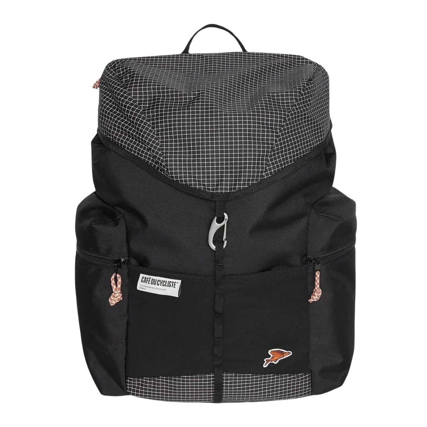 Café Du Cycliste CAFE DY CYCLIST O LUG Daily Rucksack 25L, Black Café Du Cycliste CAFE DY CYCLIST O LUG Daily Rucksack 25L, Black