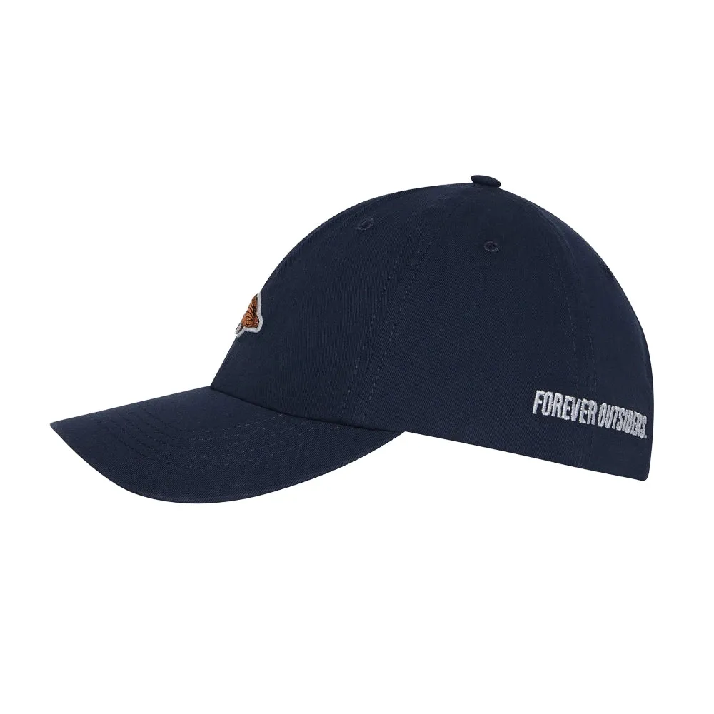 Café Du Cycliste Casual Cap, Navy Café Du Cycliste Casual Cap, Navy