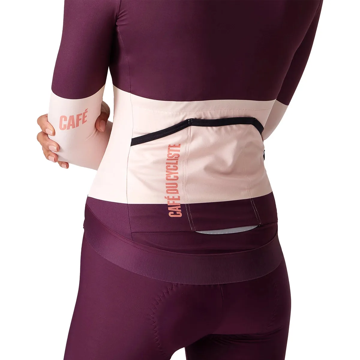 Café Du Cycliste Constance Damen Midweight Langarmtrikot