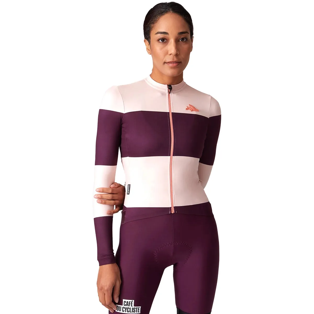 Café Du Cycliste Constance Damen Midweight Langarmtrikot