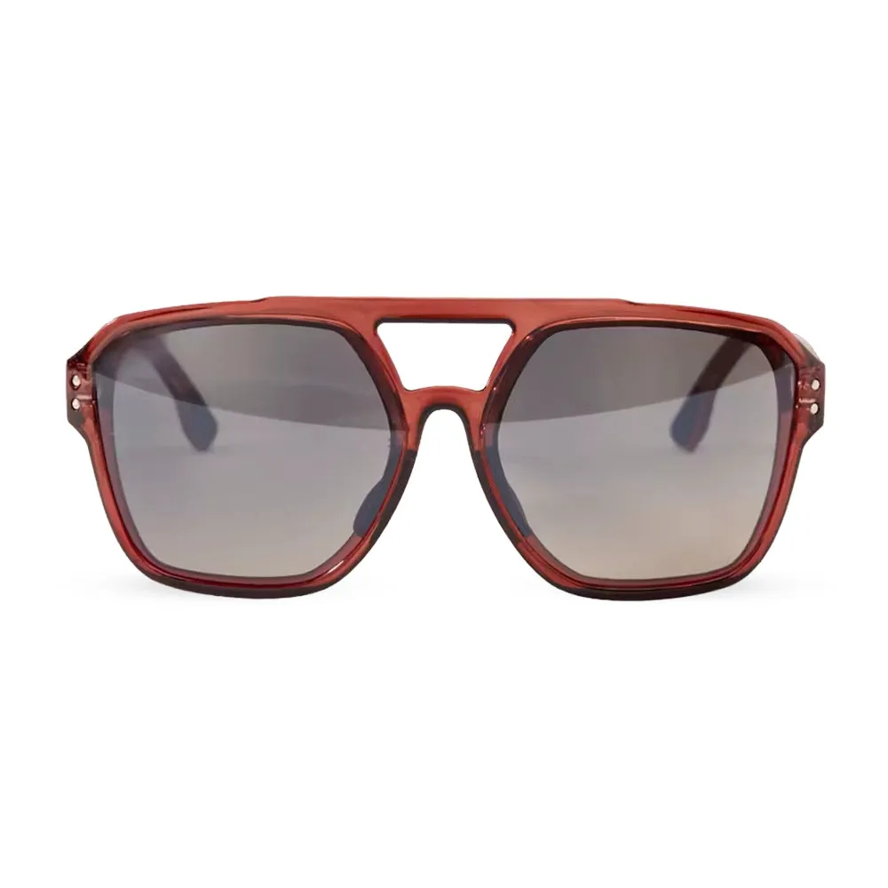 Café Du Cycliste Eyewear Fabius, Amber frame grey photocromic lens