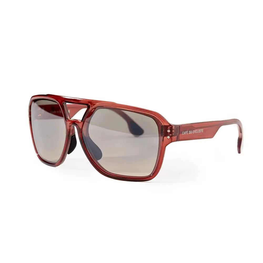 Café Du Cycliste Eyewear Fabius, Amber frame grey photocromic lens