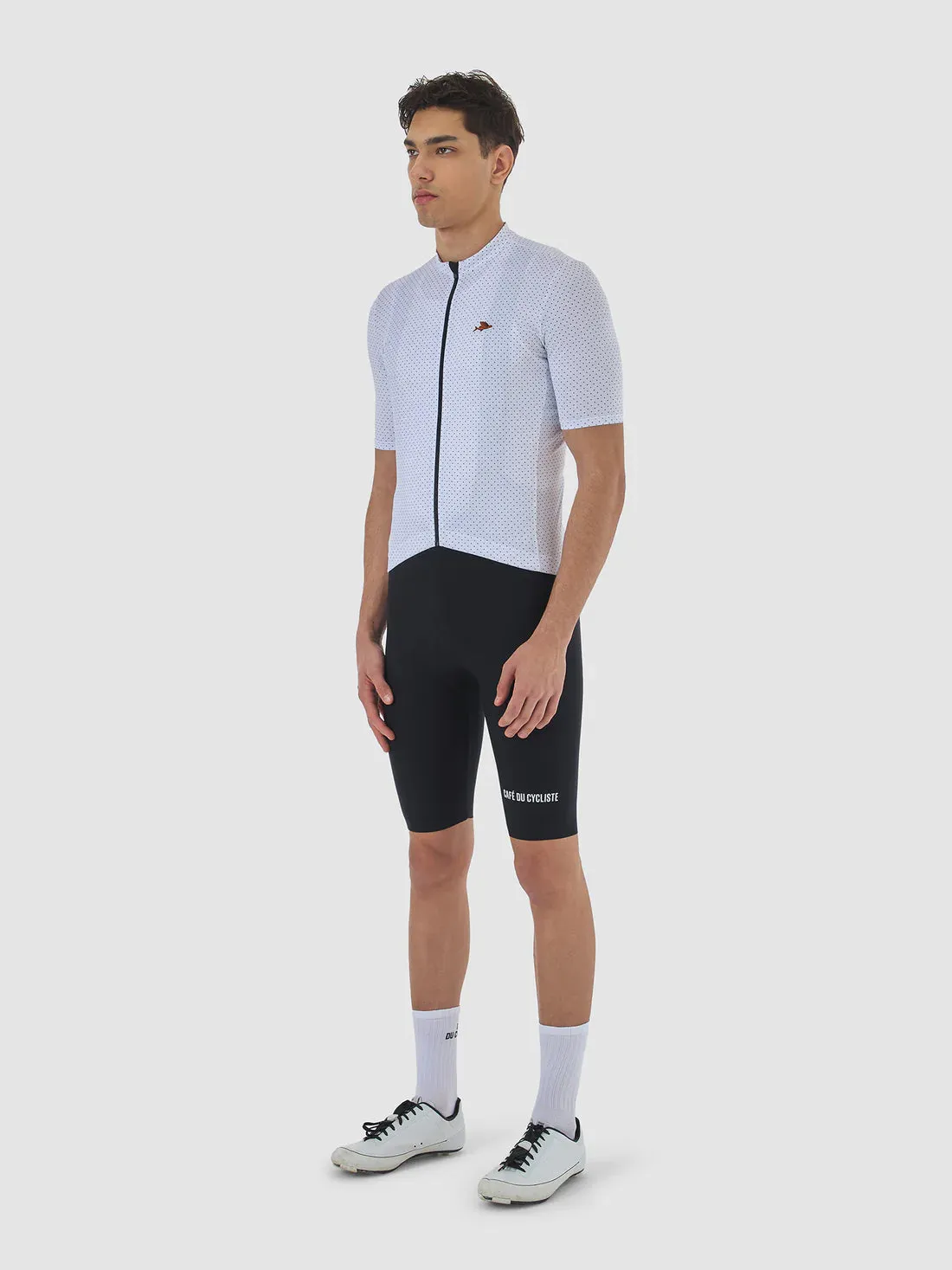 Café Du Cycliste Fleurette V2 Kurzarm-radtrikot