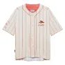 Café Du Cycliste Giselle Unisex Cycling Trikot, Chalk/cinder red