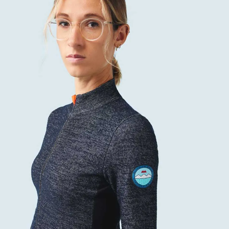 Café Du Cycliste Marguerite Langarm-trikot