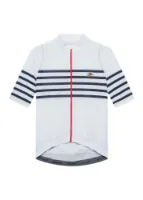 Café Du Cycliste Mona V2 Trikot Weiß Classic