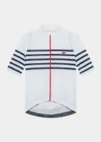 Café Du Cycliste Mona V2 Trikot Weiß Classic