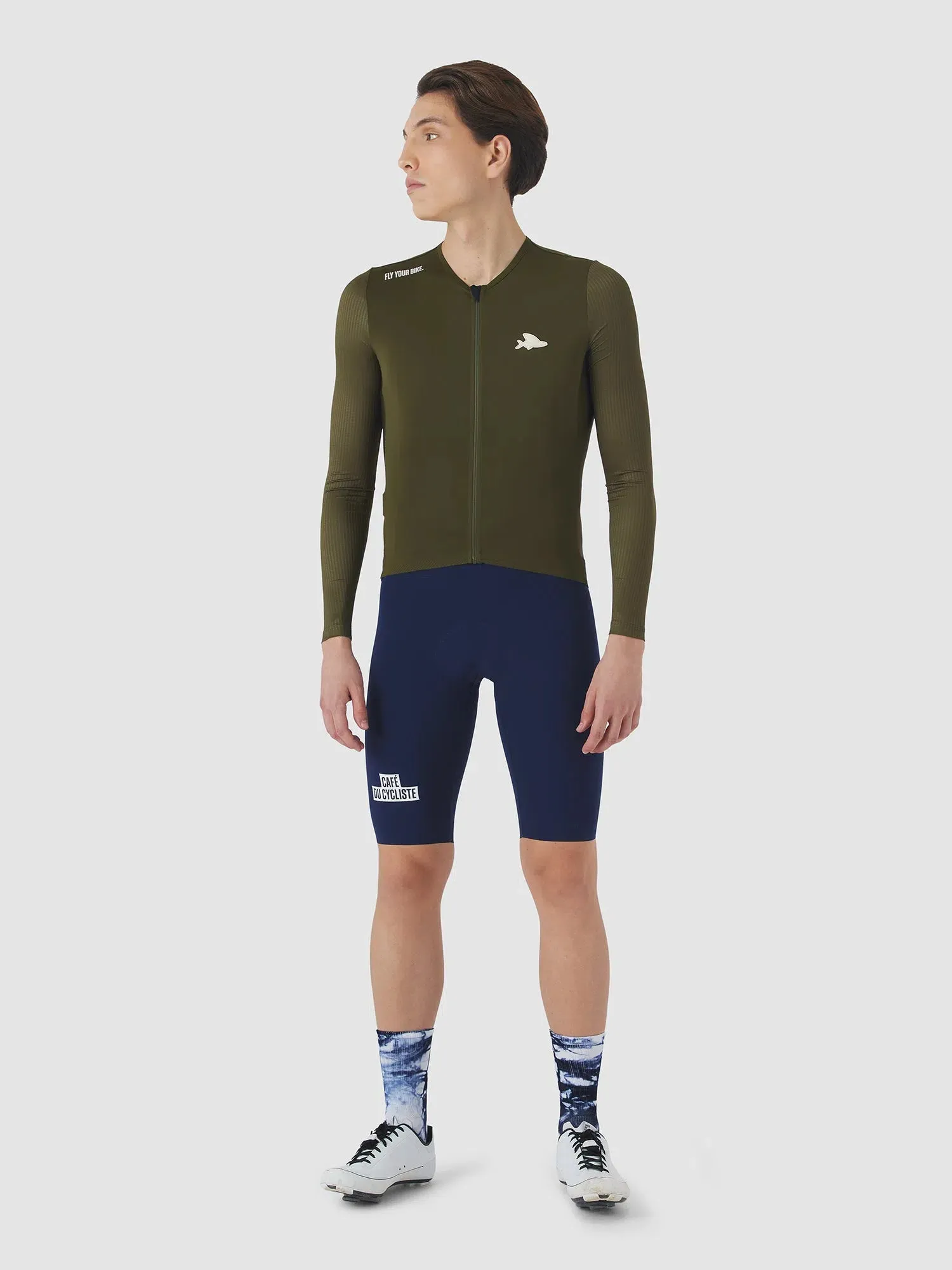 Café Du Cycliste Roxane Race Langarmtrikot Café Du Cycliste Roxane Race Langarmtrikot