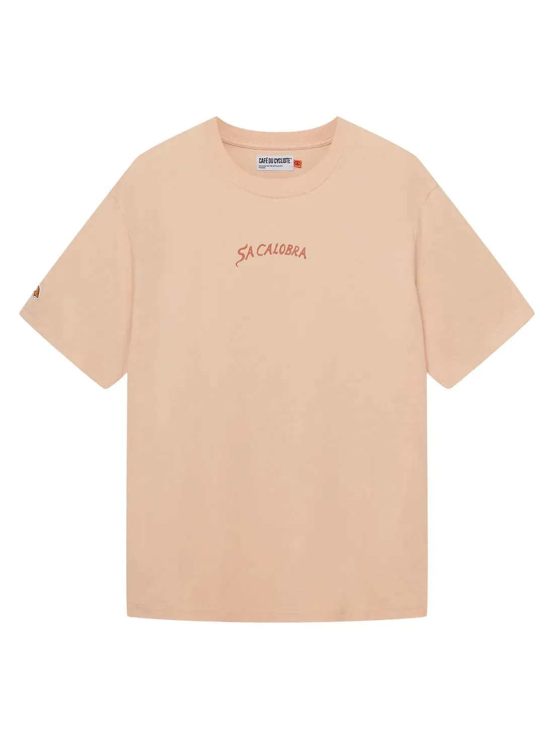 Café Du Cycliste TShirt Col Sa Calobra, Sand, S