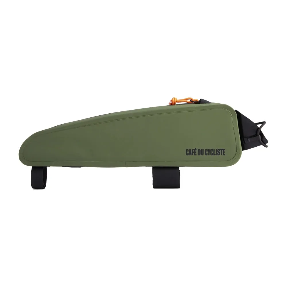 Café Du Cycliste Wasserdichte Oberrohrtasche, Khaki Café Du Cycliste Wasserdichte Oberrohrtasche, Khaki