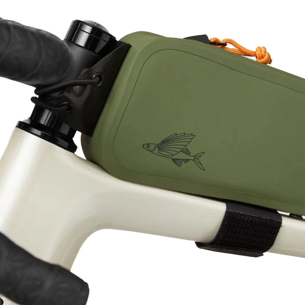 Café Du Cycliste Wasserdichte Oberrohrtasche, Khaki Café Du Cycliste Wasserdichte Oberrohrtasche, Khaki