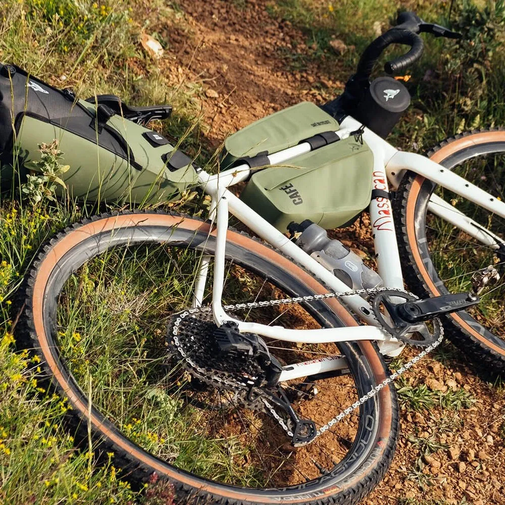 Café Du Cycliste Wasserdichte Rahmentasche, Khaki Café Du Cycliste Wasserdichte Rahmentasche, Khaki