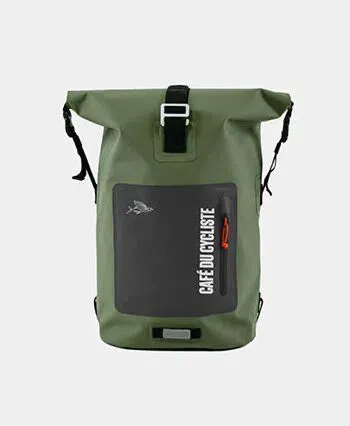 Café Du Cycliste Wasserdichter Rucksack, Khaki Café Du Cycliste Wasserdichter Rucksack, Khaki