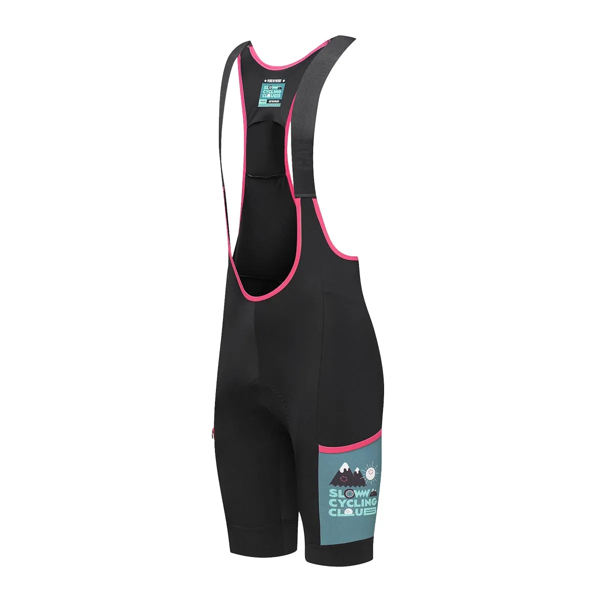 Café Du Cycliste X FAGUO Fabien Cargo Trägerhose, Slow schwarz Café Du Cycliste X FAGUO Fabien Cargo Trägerhose, Slow schwarz