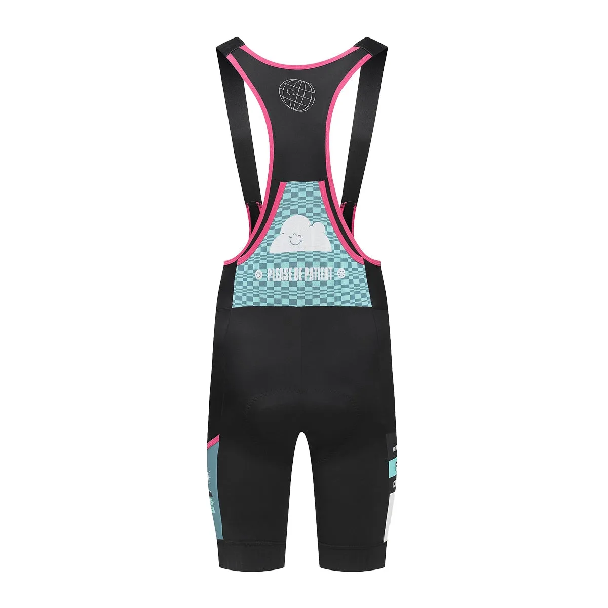 Café Du Cycliste X FAGUO Fabien Cargo Trägerhose, Slow schwarz Café Du Cycliste X FAGUO Fabien Cargo Trägerhose, Slow schwarz