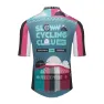 Café Du Cycliste X FAGUO Marius Cycling Trikot, Slow schwarz