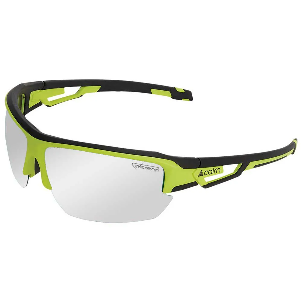 CAIRN Flyin Photochrome Sonnenbrille, Mat lemon / black, Photochromic/CAT1-3 CAIRN Flyin Photochrome Sonnenbrille, Mat lemon / black, Photochromic/CAT1-3