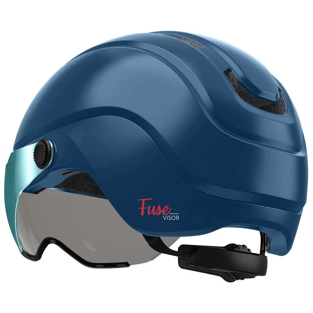 CAIRN Fuse Visor Stadthelm, Mat metallic navy CAIRN Fuse Visor Stadthelm, Mat metallic navy