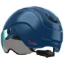 CAIRN Fuse Visor Stadthelm, Mat metallic navy