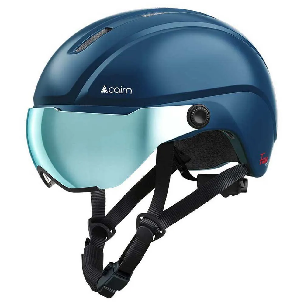 CAIRN Fuse Visor Stadthelm, Mat metallic navy CAIRN Fuse Visor Stadthelm, Mat metallic navy