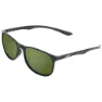Mat black / green