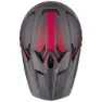 CAIRN X Track Downhillhelm, Mat black / red