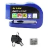 Caliru E-bike/moto Alarm 6 Mm Scheibenbremsensperre, Blue, One Size